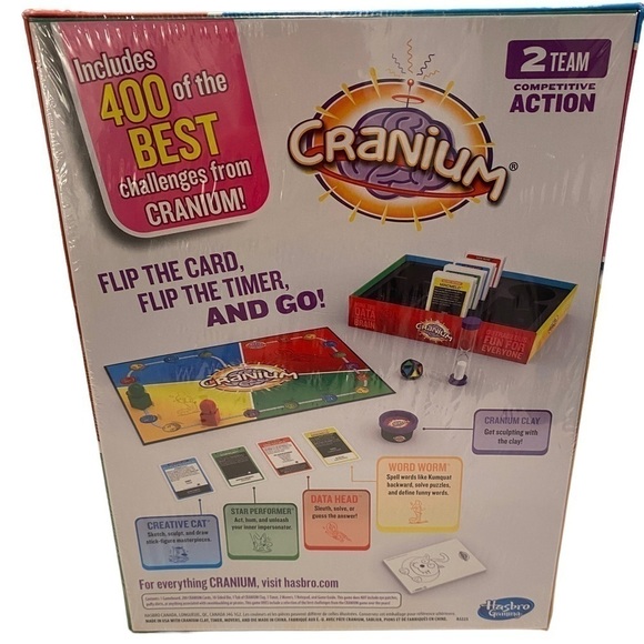 Cranium Hasbro 2013 Board Game - Ages 16+ Sealed New in Box - Picture 3 of 8